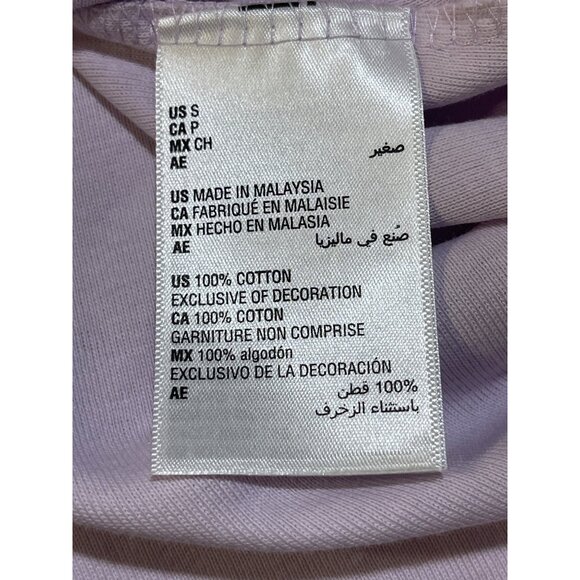 Style & Co. Womens Size Small Lavender Lace Trim Scallop Tank Top - Picture 10 of 10